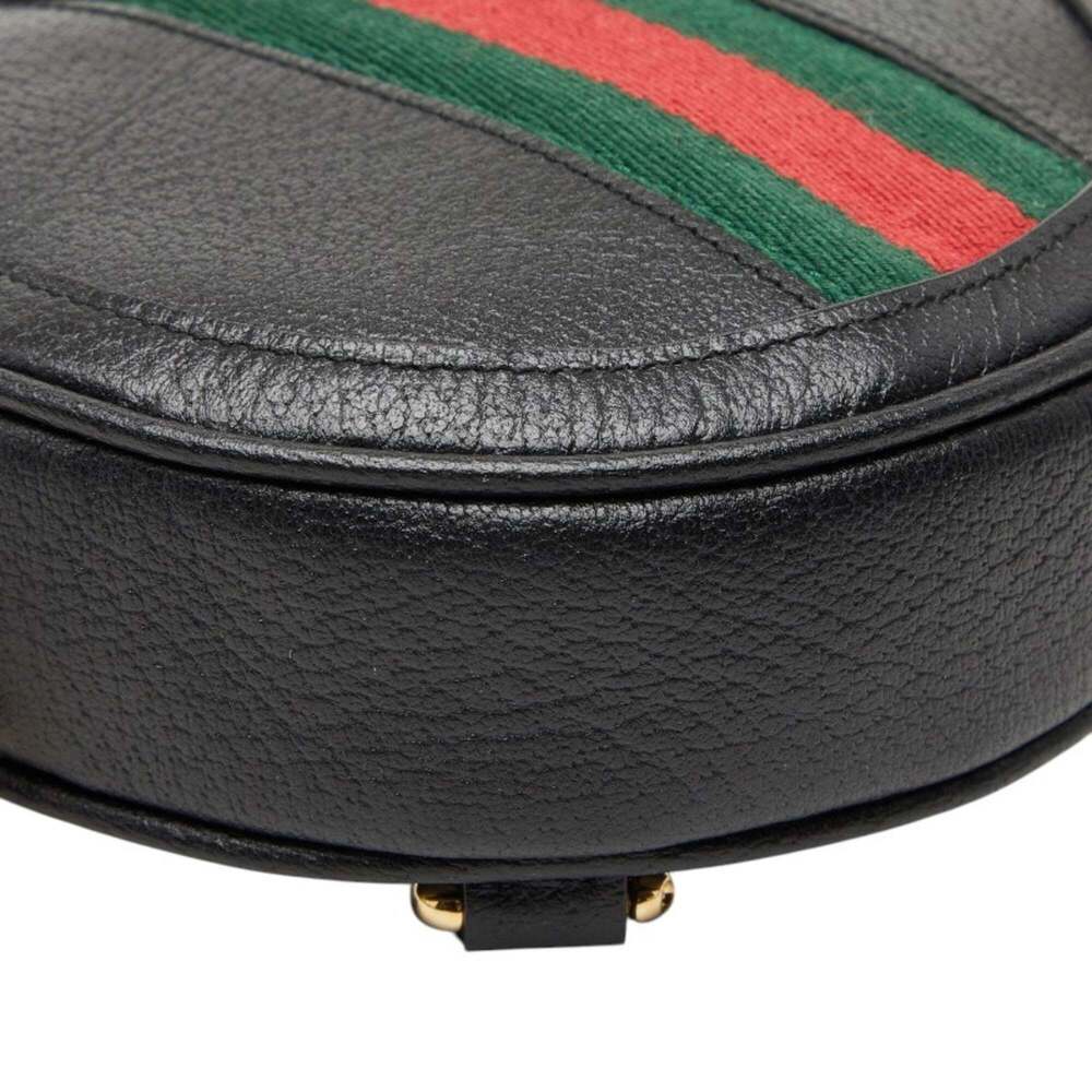 GUCCI Authentic Black Leather Backpack - Picture 5 of 8